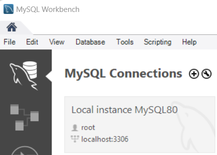 Local instance MySQL80